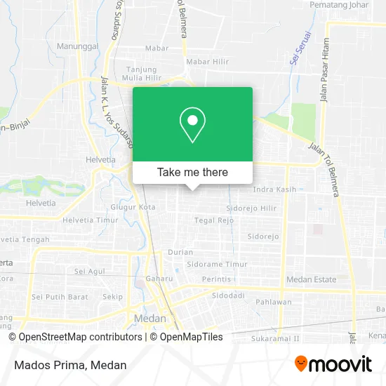 Mados Prima map