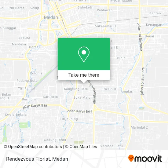 Rendezvous Florist map