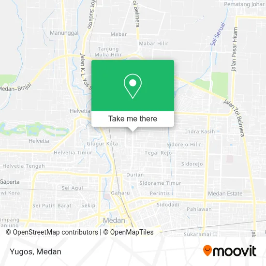 Yugos map