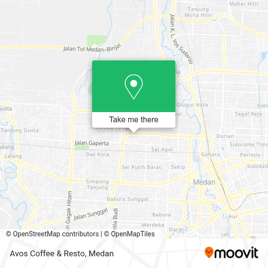 Avos Coffee & Resto map