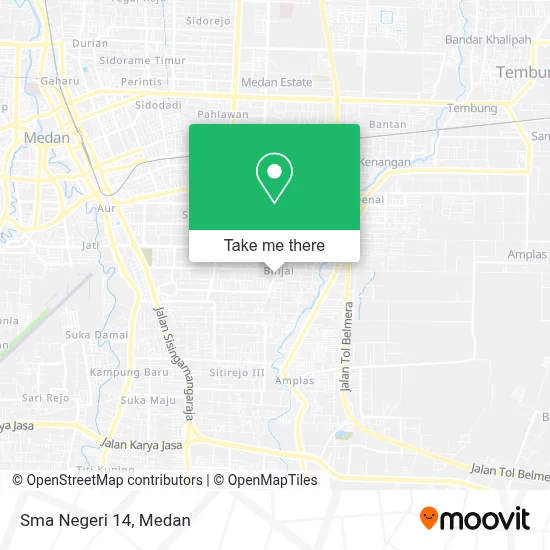 Sma Negeri 14 map
