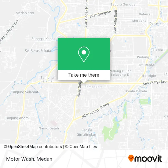 Motor Wash map