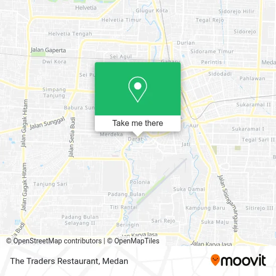 The Traders Restaurant map