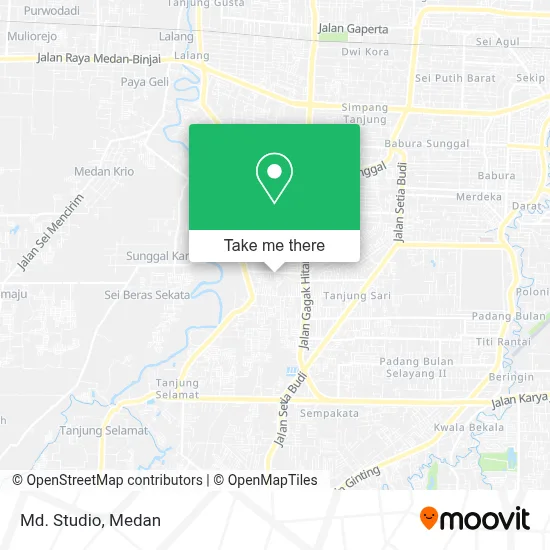 Md. Studio map