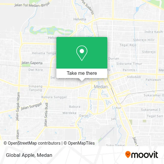 Global Apple map