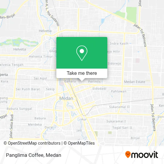 Panglima Coffee map