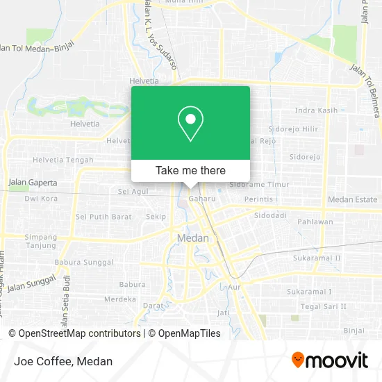 Joe Coffee map