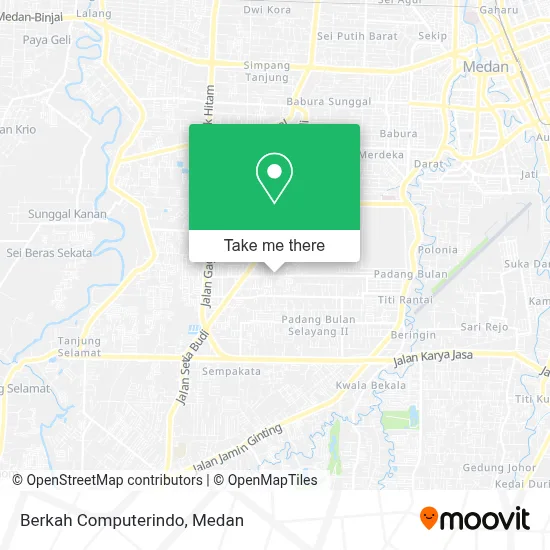 Berkah Computerindo map
