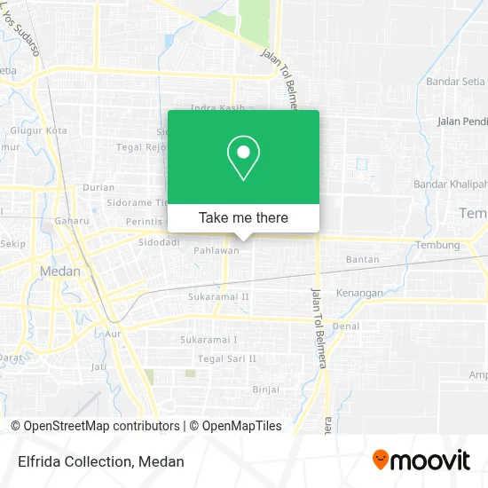 Elfrida Collection map