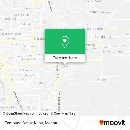 Tembung Datuk Kabu map