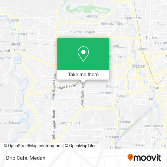 Drib Cafe map