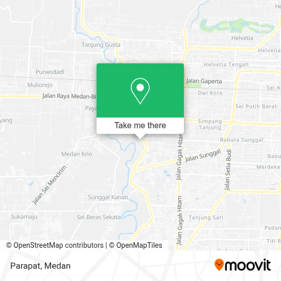 Parapat map