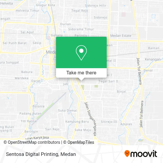 Sentosa Digital Printing map