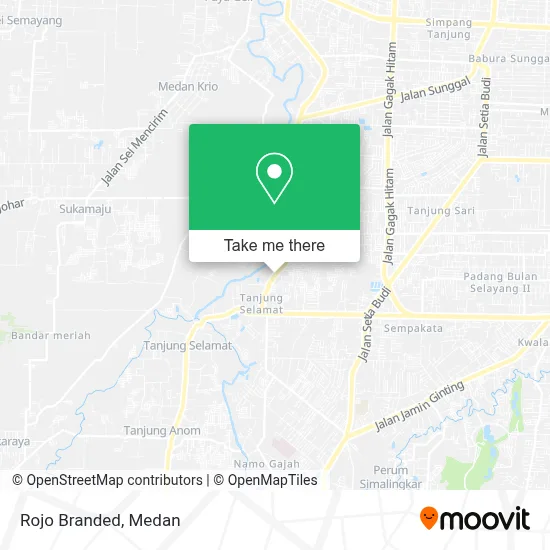 Rojo Branded map