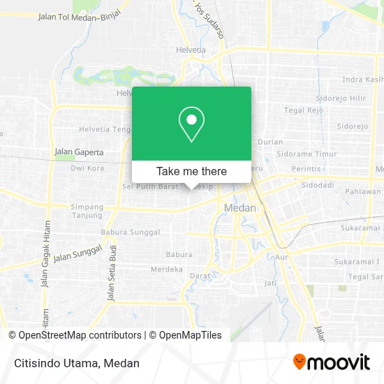 Citisindo Utama map
