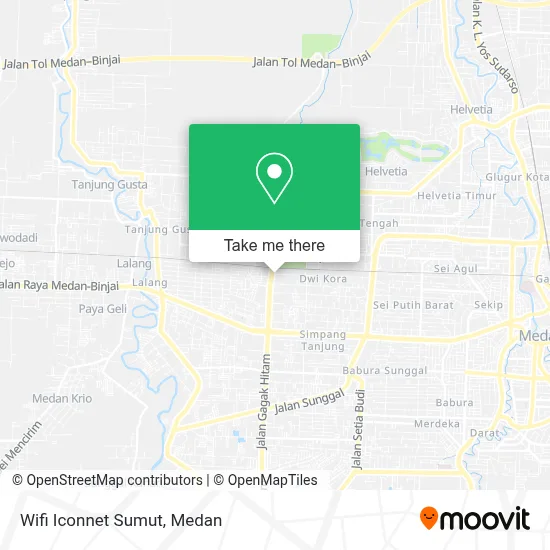 Wifi Iconnet Sumut map