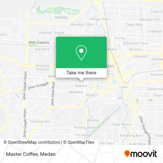 Master Coffee map