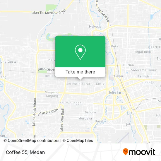 Coffee 55 map