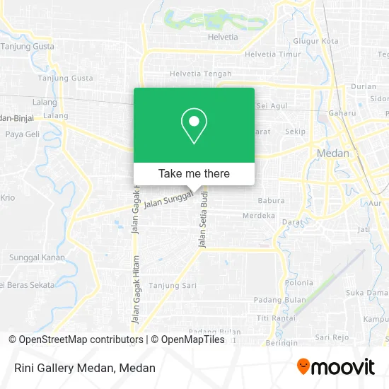 Rini Gallery Medan map