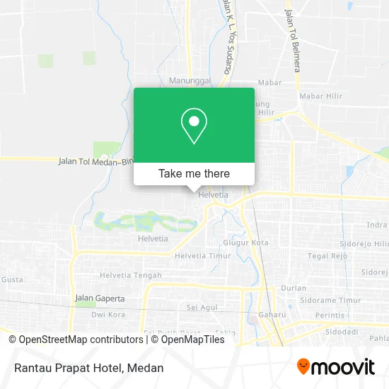 Rantau Prapat Hotel map