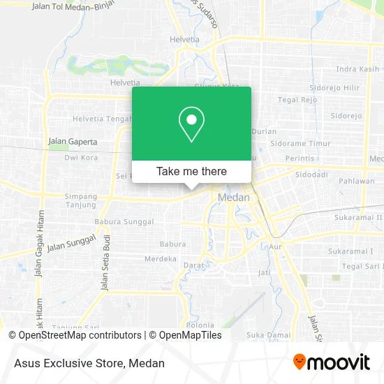 Asus Exclusive Store map