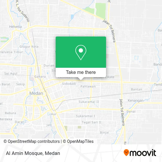 Al Amin Mosque map