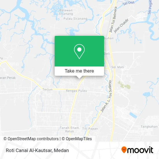Roti Canai Al-Kautsar map