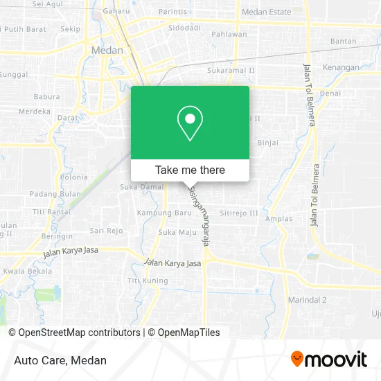 Auto Care map