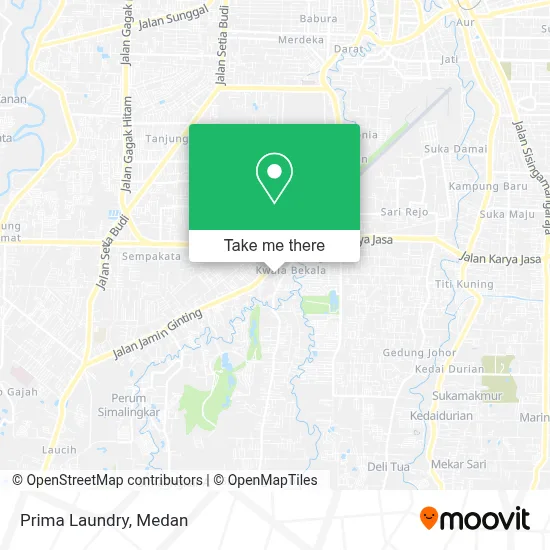 Prima Laundry map