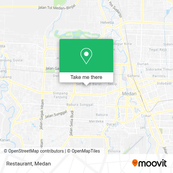 Restaurant map