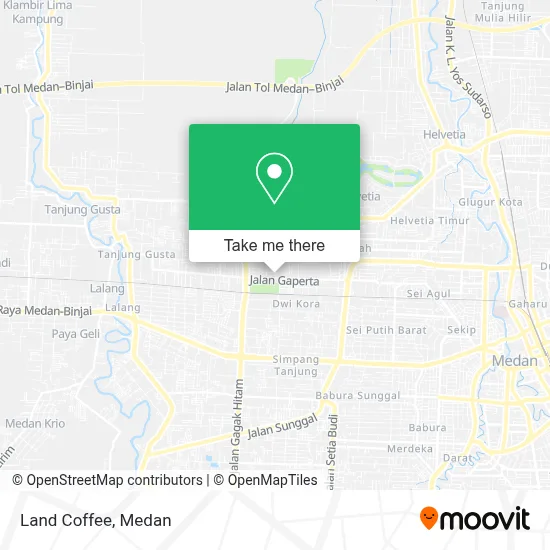 Land Coffee map