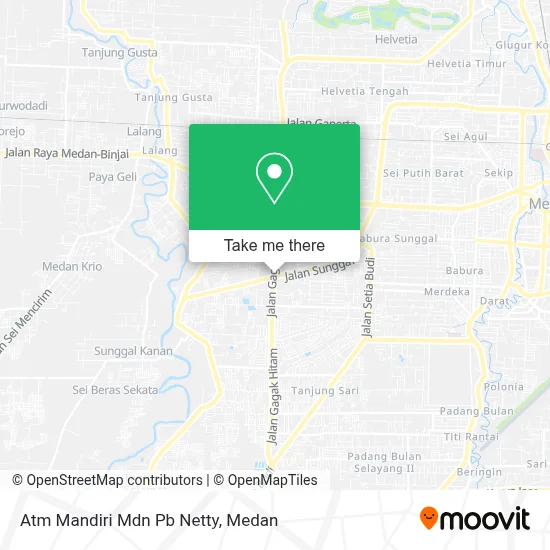 Atm Mandiri Mdn Pb Netty map