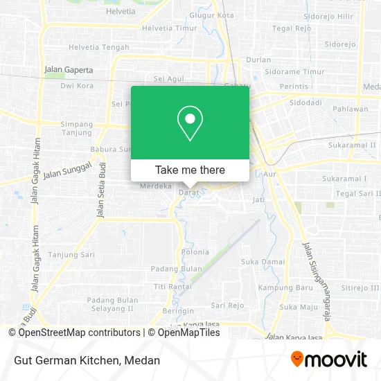 Gut German Kitchen map