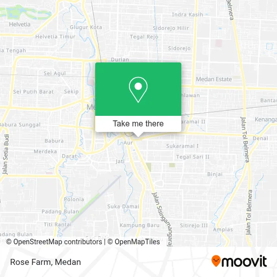 Rose Farm map