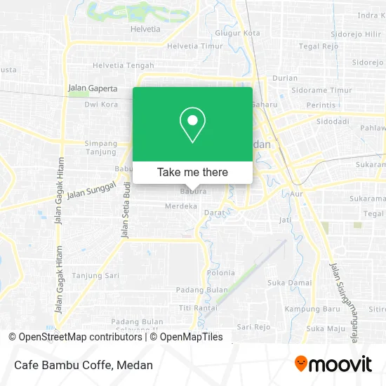 Cafe Bambu Coffe map