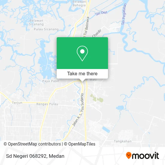 Sd Negeri 068292 map