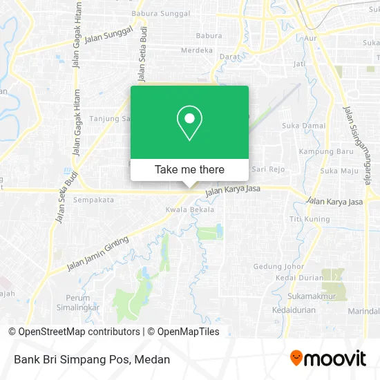 Bank Bri Simpang Pos map