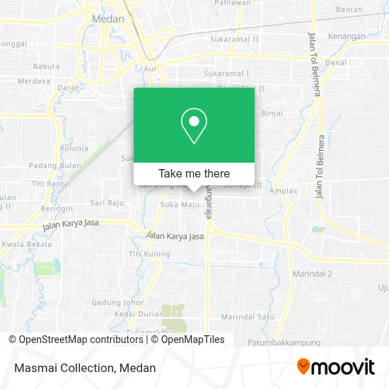 Masmai Collection map