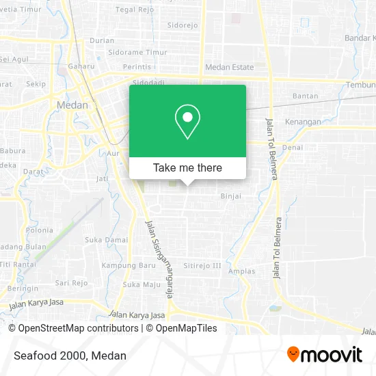 Seafood 2000 map