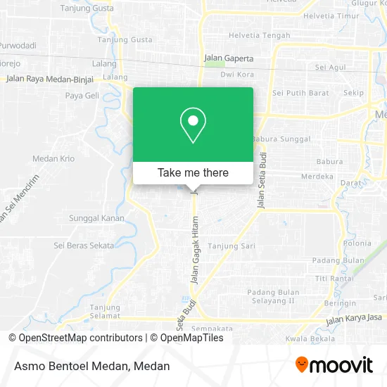 Asmo Bentoel Medan map