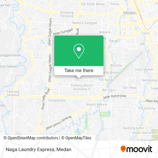 Naga Laundry Express map