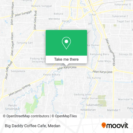 Big Daddy Coffee Cafe map