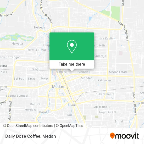 Daily Dose Coffee map