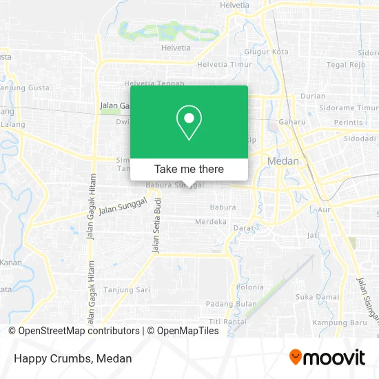 Happy Crumbs map