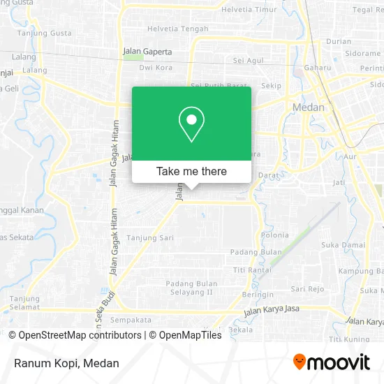 Ranum Kopi map