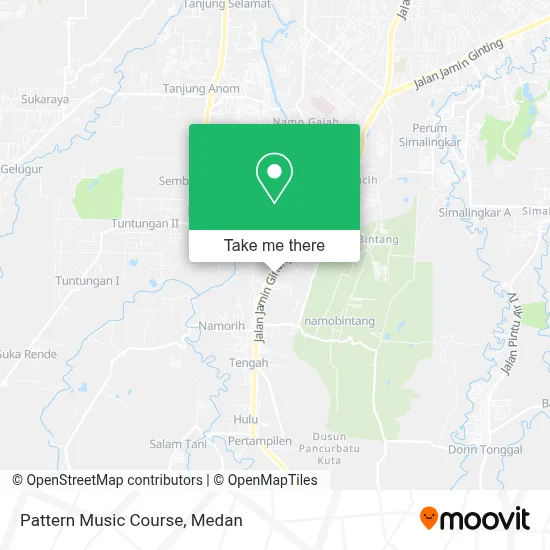 Pattern Music Course map