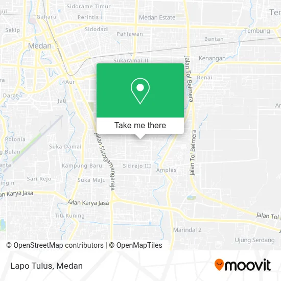 Lapo Tulus map