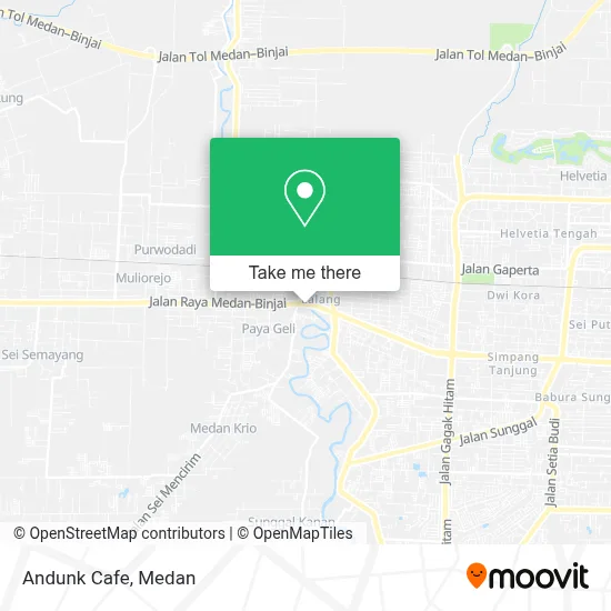 Andunk Cafe map