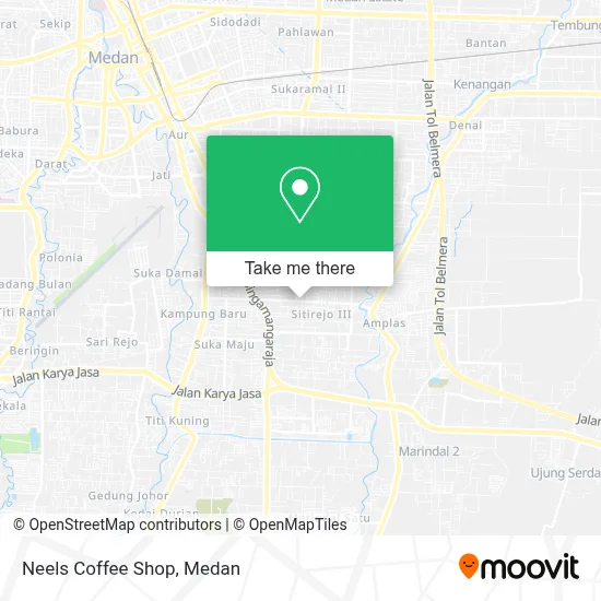 Neels Coffee Shop map