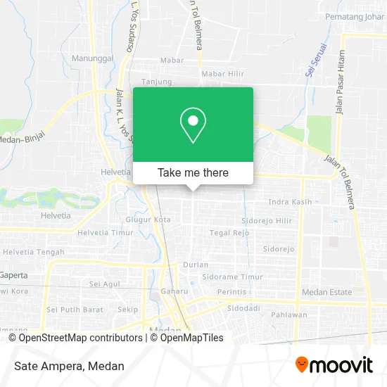 Sate Ampera map